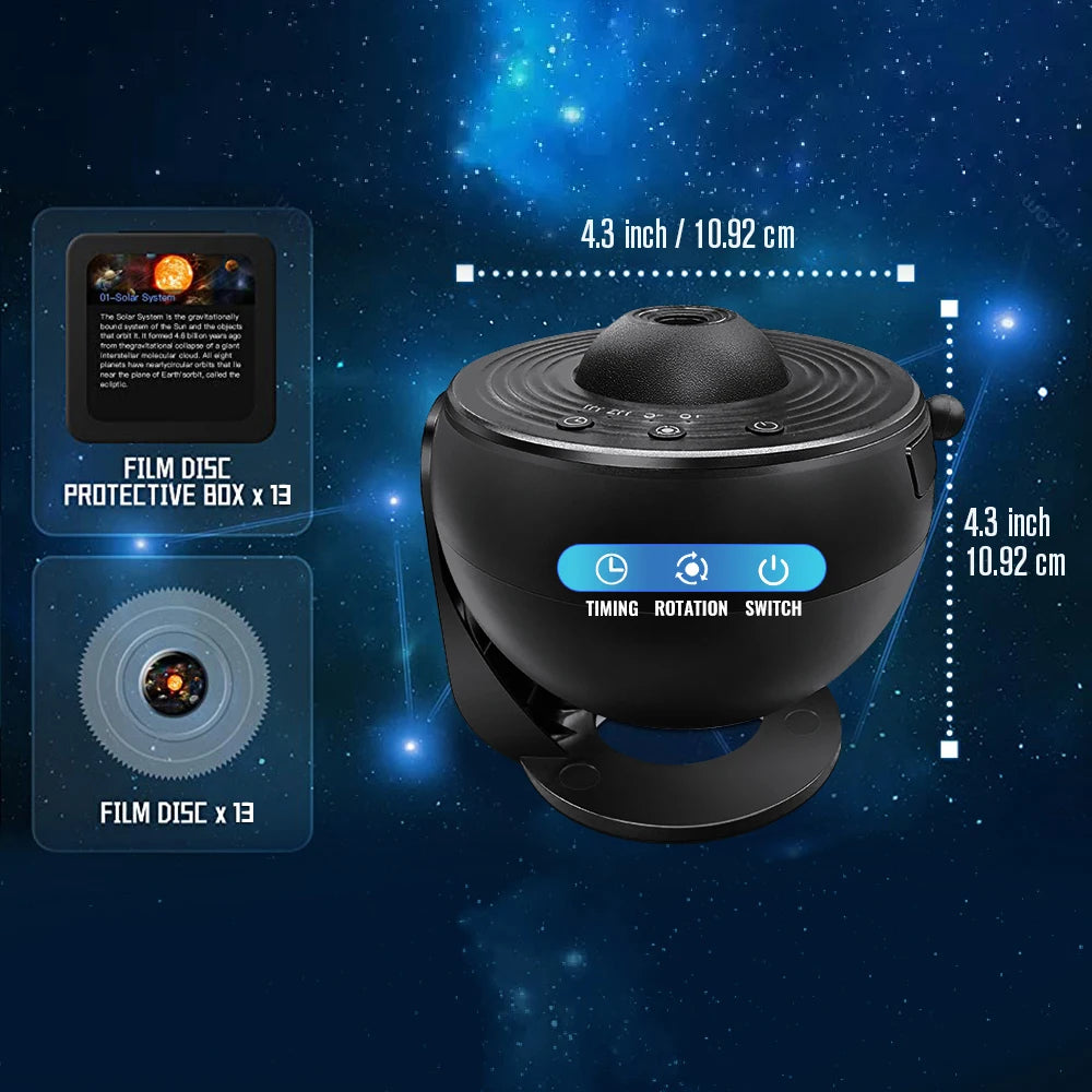 Galaxy Solar System Projector