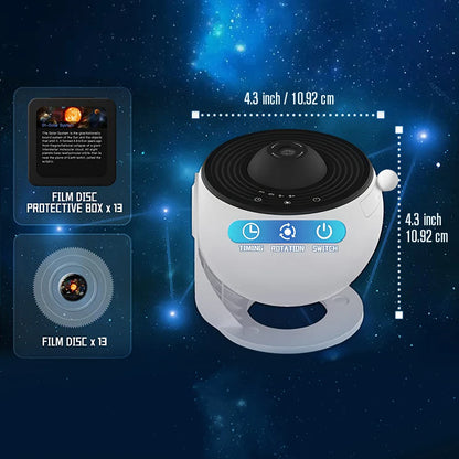 Galaxy Solar System Projector