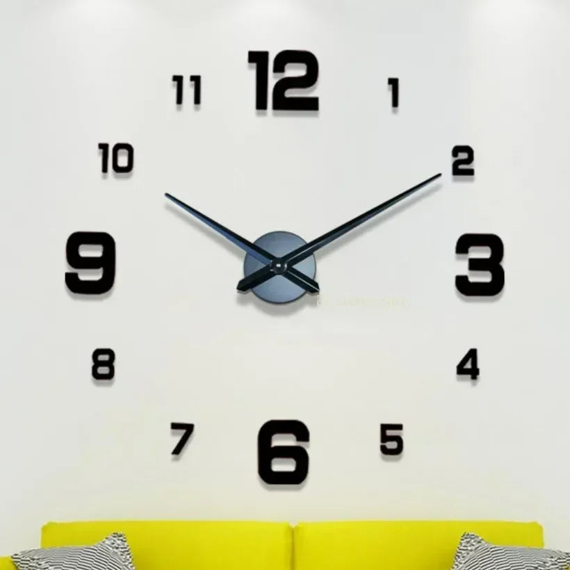 3D Wall Decor Clock