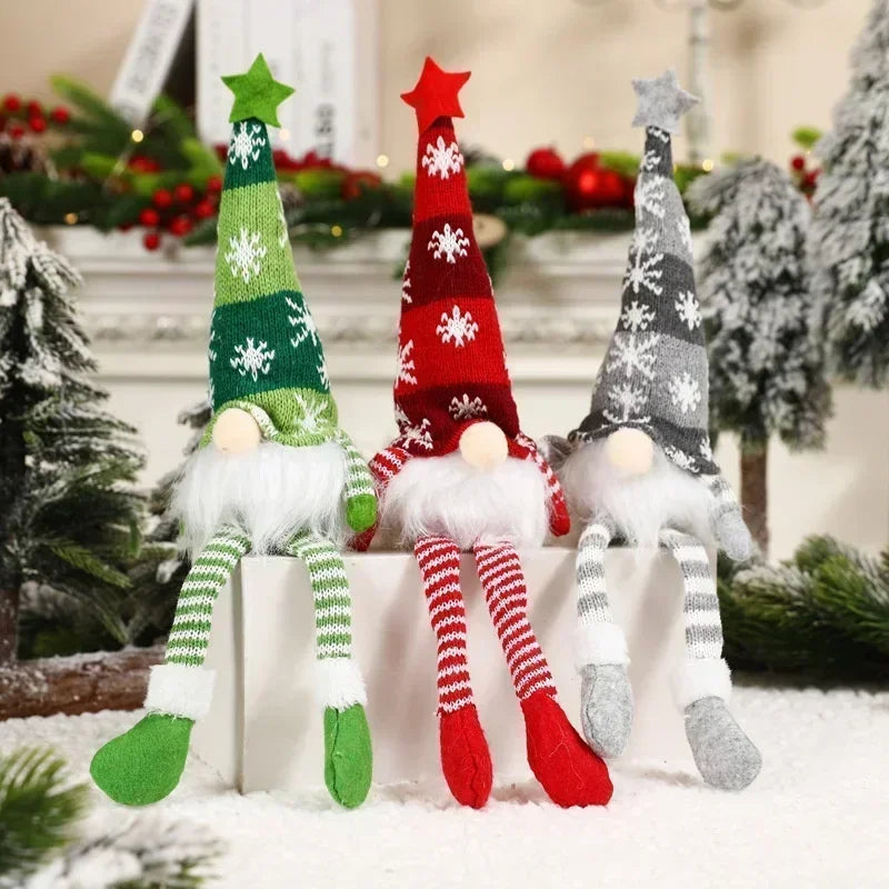 Christmas LED Faceless Doll